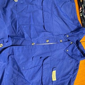 Moisture wicking relaxed fit fit.